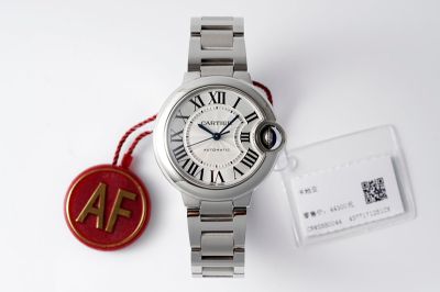 Cartier Ballon Bleu 33MM Stainless Steel Strap Women Cheap Replica Watches that Look Real USA